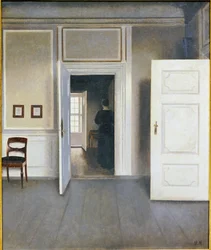 Femme dans un intérieur, Strandgade 30, 1901