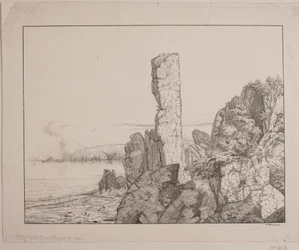 Côte rocheuse à Bornholm