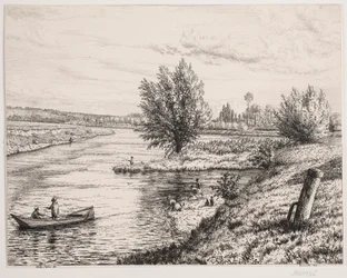 Partie de la rivière Marne