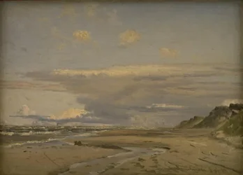 La plage de Kandestederne, Jutland occidental