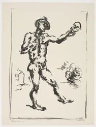 Feuille de "Klingens Kunstnermappe Nr. 2"