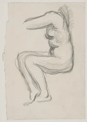 Modèle féminin assis
