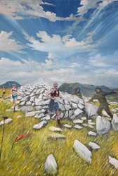 Brian of the Billies, 2024 (huile sur toile)