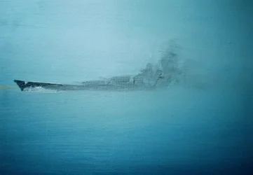 Scharnhorst dans la brume matinale Channel Dash 1942