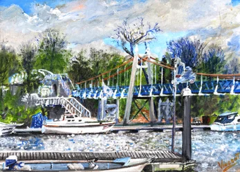 Écluse de Teddington, 2001
