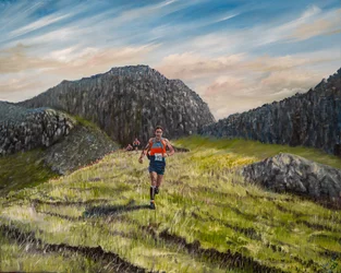Tom, 2024 (huile sur toile)