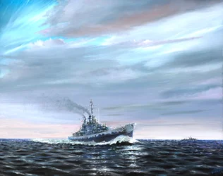 USS Atlanta patrouille Guardalcanal 1942