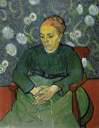 Augustine Roulin (Berçant un berceau)