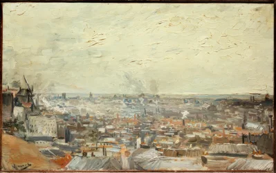 Vue de Paris depuis Montmartre