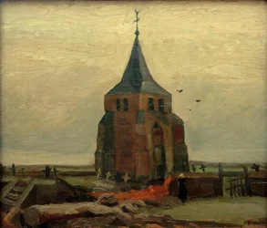 La vieille tour du cimetière de Nuenen