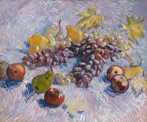 Raisins, citrons, poires et pommes, 1887