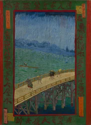 Japonaiserie : Le Pont sous la pluie (d