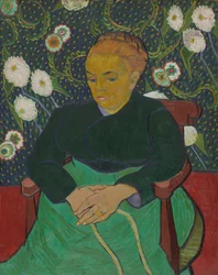 Madame Roulin berce le berceau (La berceuse)