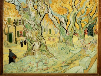 Routiers à Saint Rémy (huile sur toile)