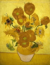 Tournesols. Arles, janvier 1889