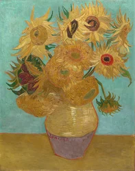 Les Tournesols / Vase avec douze tournesols