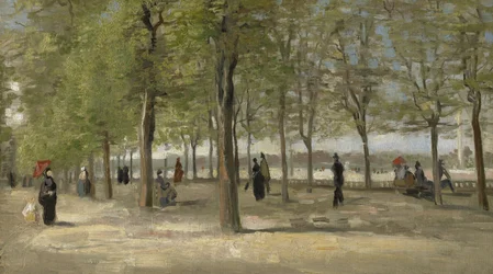 Terrasse dans le Jardin du Luxembourg