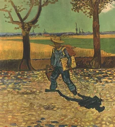 Le peintre en route pour son travail, ou La route de Tarascon, août 1888, 1947
