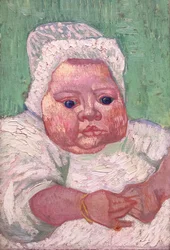 Le bébé Marcelle Roulin, décembre 1888 (huile sur toile)