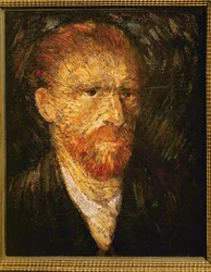 Van Gogh, autoportrait, vers 1887 (huile sur toile)