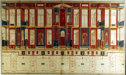 Décorations murales pompéiennes