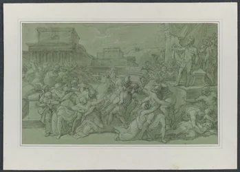 Enlèvement des Sabines, vers 1820