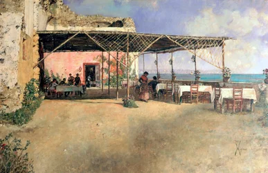 Taverne à Posillipo, 1886