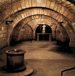 Crypte de Saint Antolin, Cathédrale de Palencia, Espagne, 7ème siècle