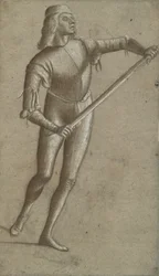 Carpaccio - Un gondolier (recto), vers 1514-1520