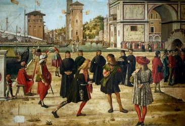 Cycle de la vie de Sainte Ursule (détail)