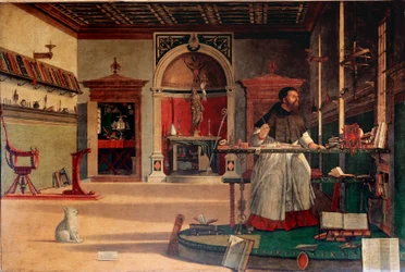 Saint Augustin dans son cabinet ou « La Vision de saint Augustin ». L