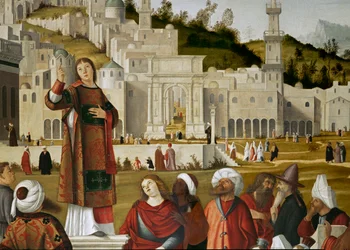 Le sermon de saint Étienne dans l