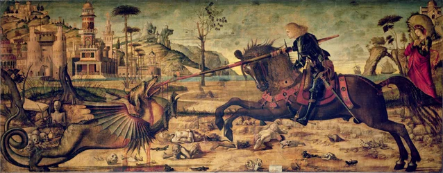 Saint Georges tuant le dragon, 1502-07