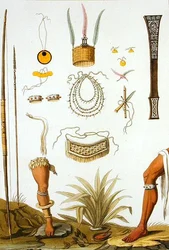 Objets appartenant aux Indiens