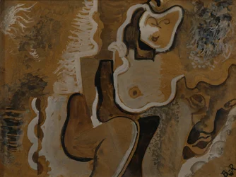 Composition Abstraite, vers 1913