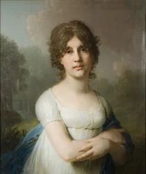 Portrait de la comtesse Yekaterina Gavriilovna Gagarina 1783-1861, 1801