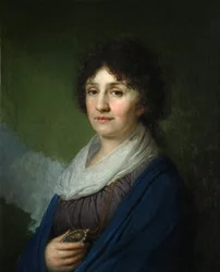 Portrait de Yekaterina Nikolayevna Davydova, 1795-1796