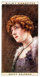 Betty Balfour 1903-1977, actrice anglaise, 1928