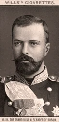 S.A.I. le grand-duc Alexandre de Russie, 1908