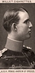 S.A.R. le prince André de Grèce, 1908