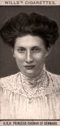 S.A.R. la princesse Dagmar de Danemark, 1908