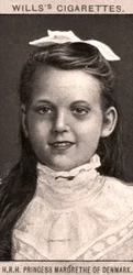 S.A.R. la princesse Margrethe de Danemark, 1908