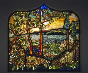 Vitrail commémoratif de Charles Merrill