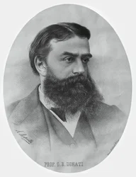 Portrait de Giovanni Battista Donati (1826-1873), mathématicien et astronome italien