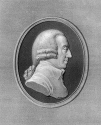 Adam Smith, philosophe et économiste écossais du 18e siècle, 1836
