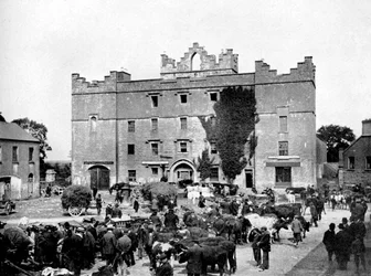 La vieille prison, Roscommon, Irlande