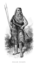 William Buckley, bagnard anglais évadé en Australie, 1886