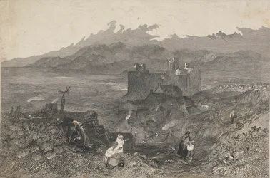 Château de Harlech, nord du Pays de Galles
