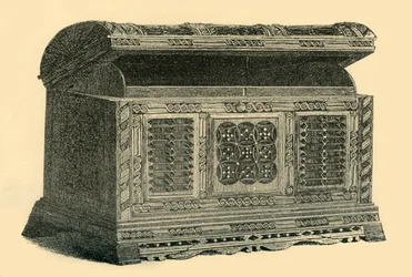 Boîte ajourée sculptée, 1500-vers 1860, 1881