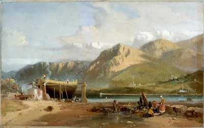 Scène sur le Traeth Bach, nord du Pays de Galles